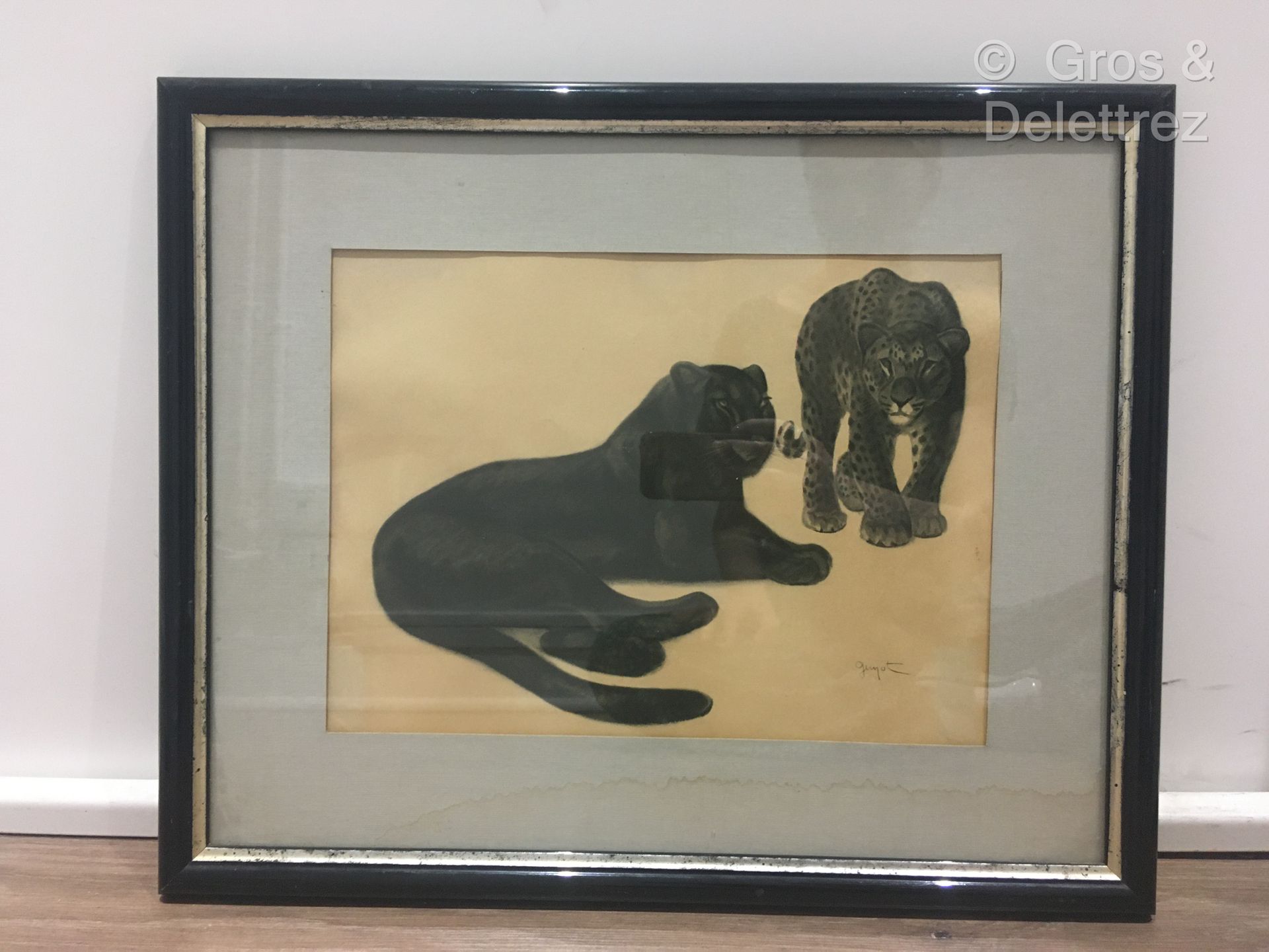 Null (E) Georges Lucien GUYOT (1885-1973)

Panthers 

Reproduction in black

23 &hellip;
