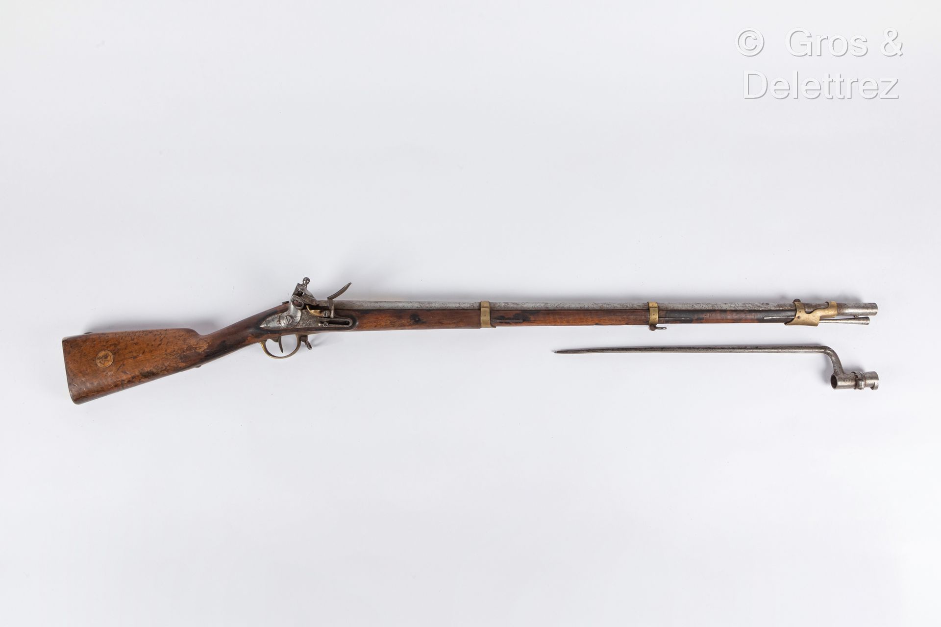 Null Fusil de dragon à silex modèle 1822 ; platine de la Manufacture royale de S&hellip;