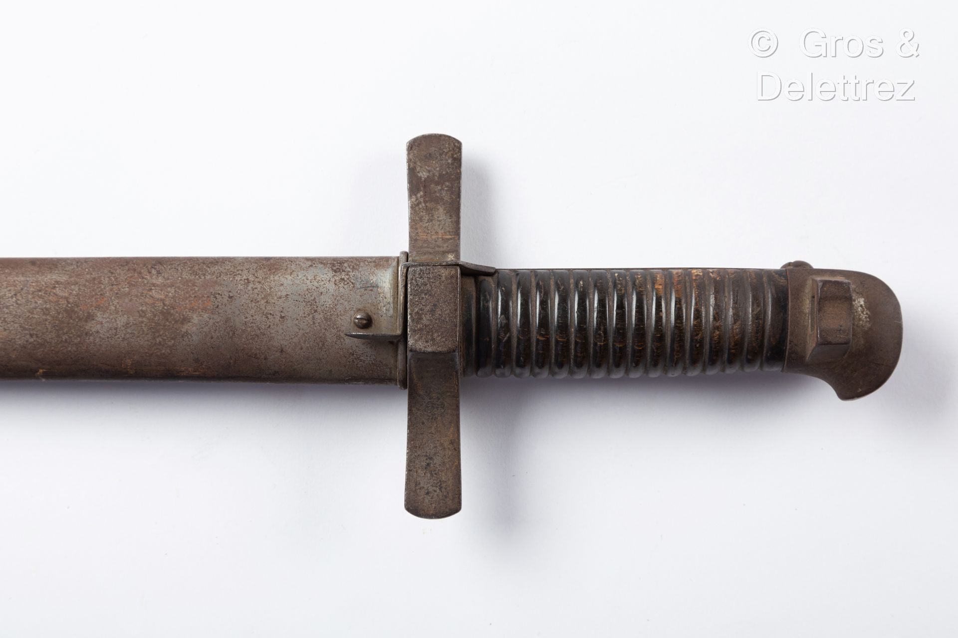 Null Bayoneta de caza con sistema.

Mediados del siglo XIX.