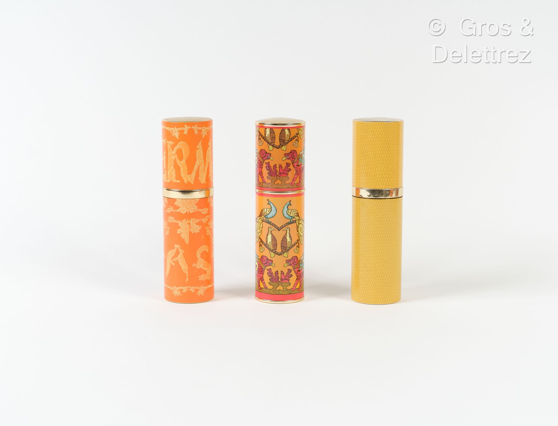 Null HERMES Parfums - Set of three miscellaneous bag sprays (45ml).