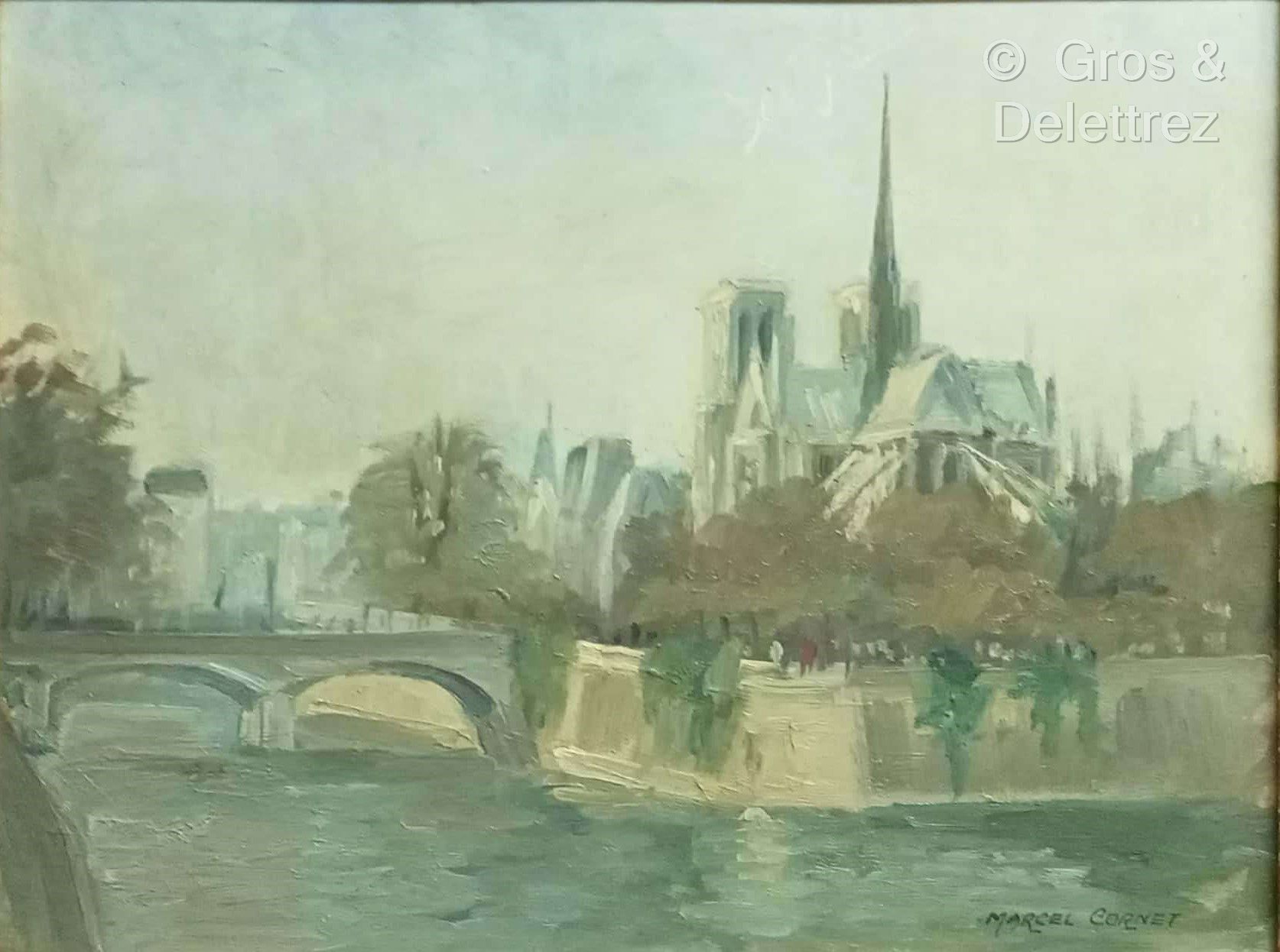 Null (E) Marcel Charles CORNET (1886-?)

Le chevet de Notre Dame de Paris en aut&hellip;
