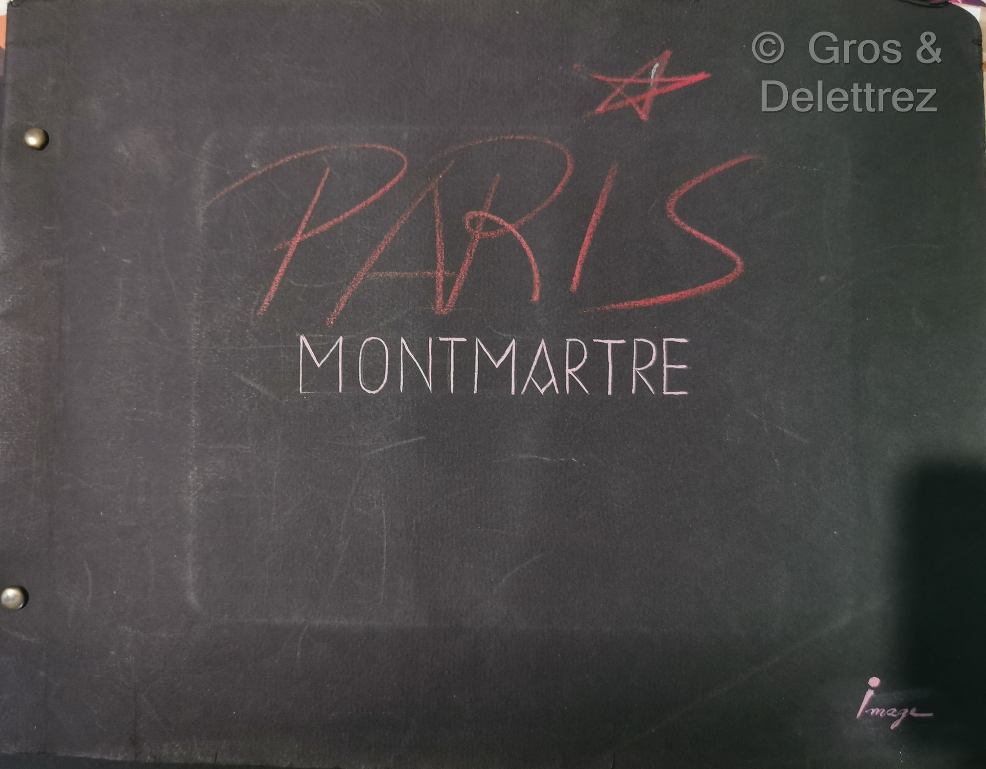 Null Jean IMMAGINE 
Parigi Montmartre
Gouaches su carta