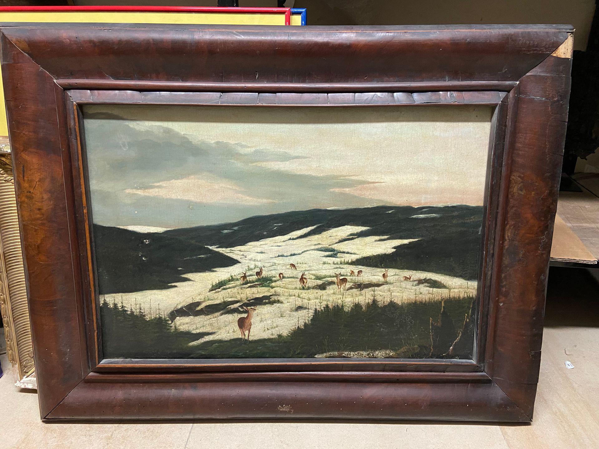 Null 英语学校

雪地里的小鹿

布面油画

50 x 73厘米

深色木框