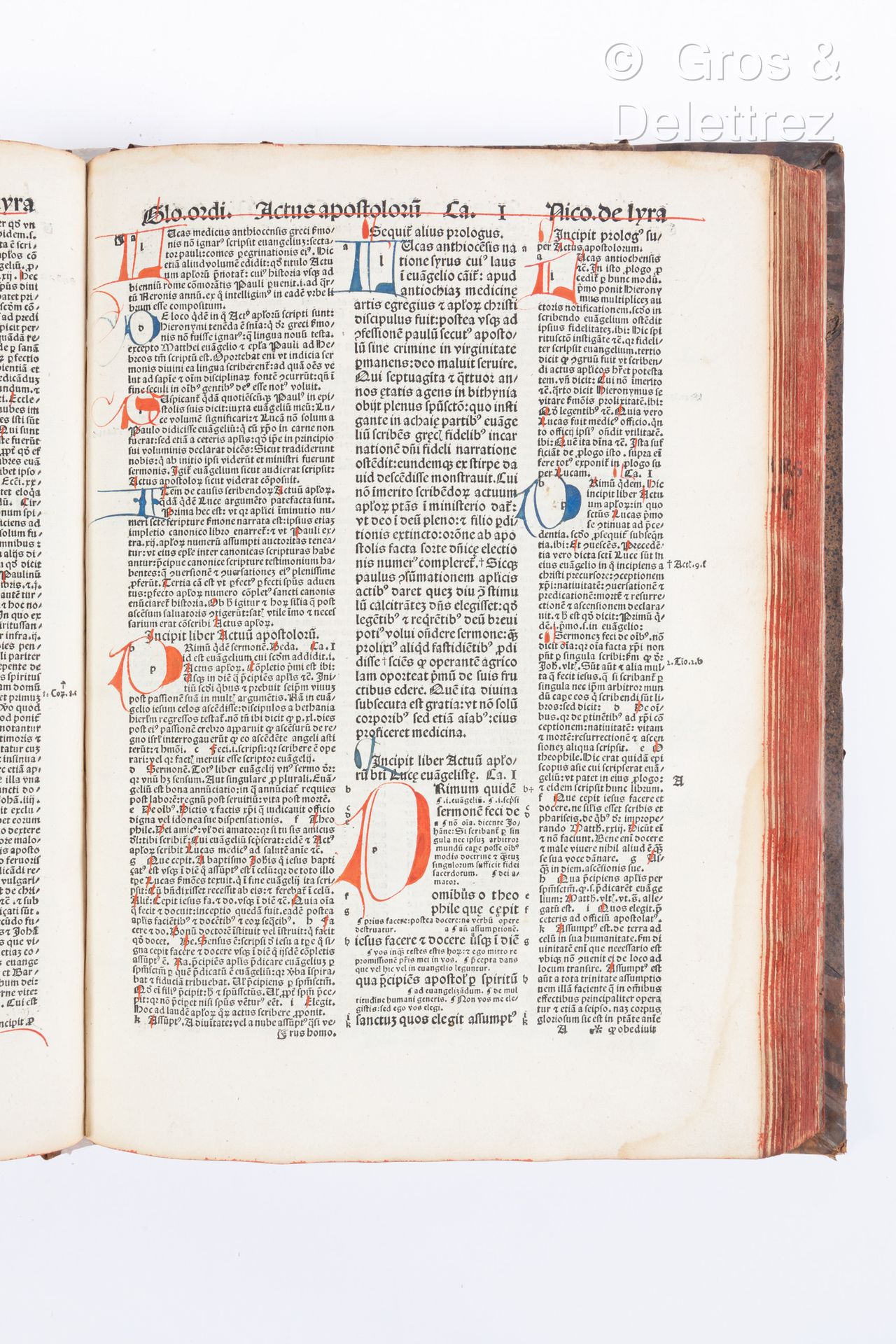 Null [Incunable]. [Bible. Latin. 1498]. SEXTA PARS BIBLIE cu[m] glossa ordinaria&hellip;