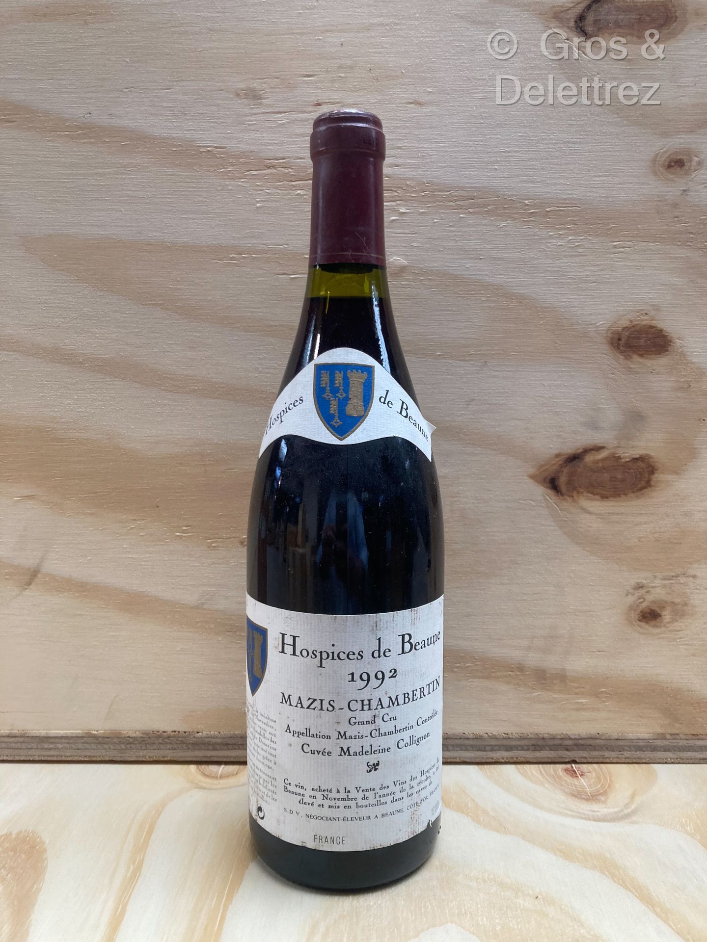 Null Mazis Chambertin Hospices de Beaune cuvée M. Collignon
1992
1 bottle