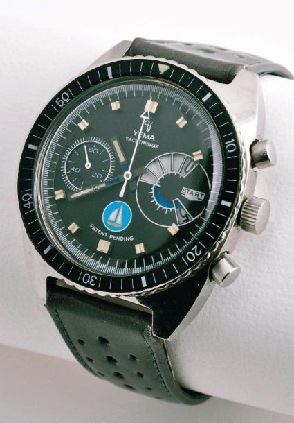 YEMA Chronographe, Yachtingraph GT - vers 1970 Mythique chronographe de yachting&hellip;