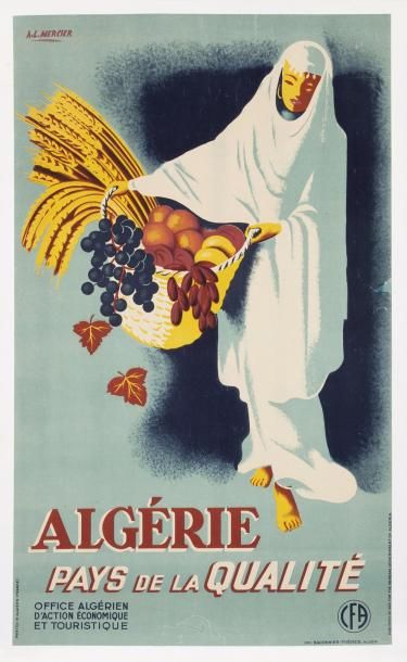 Null Affiche Algérie pays de la qualité. Office algérien d'Action économique et &hellip;
