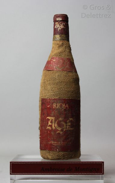 Null 1 bouteille Espagne - RIOJA "Cosecha" - Bodegas AGE 1939 Niveau 4cm.