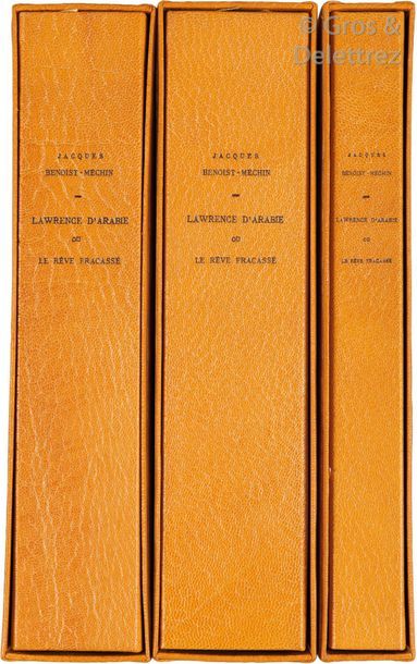 Null Lawrence. Le manuscrit et le tapuscrit BENOIST-MECHIN Jacques. Lawrence d’A&hellip;