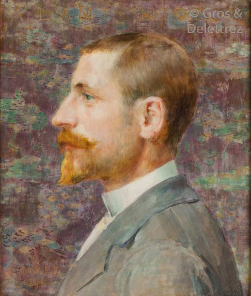 Null Etienne DINET (1861-1929) 


Portrait de Gaston Migeon, 1896


Huile sur ca&hellip;