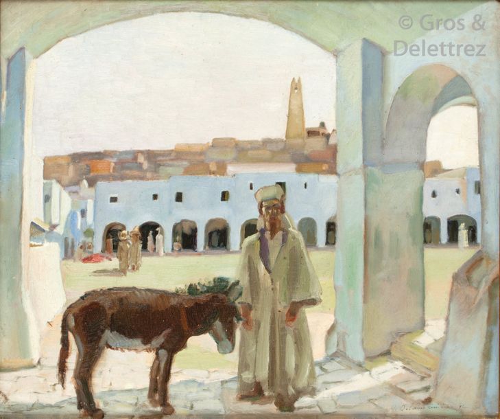 Null Marc-Raymond DELAMORINIERE (1904-??) 


Sous les arcades de Ghardaïa, 1942
&hellip;