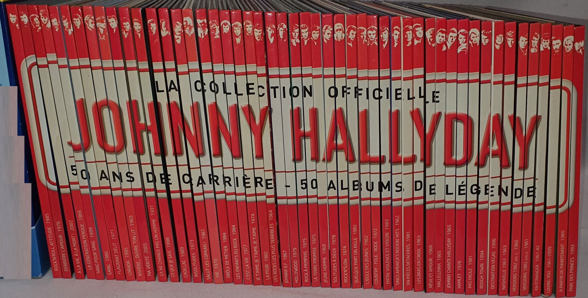 BELLE COLLECTION OFFICIELLE JOHNNY HALLYDAY 50 ALBUMS DE…