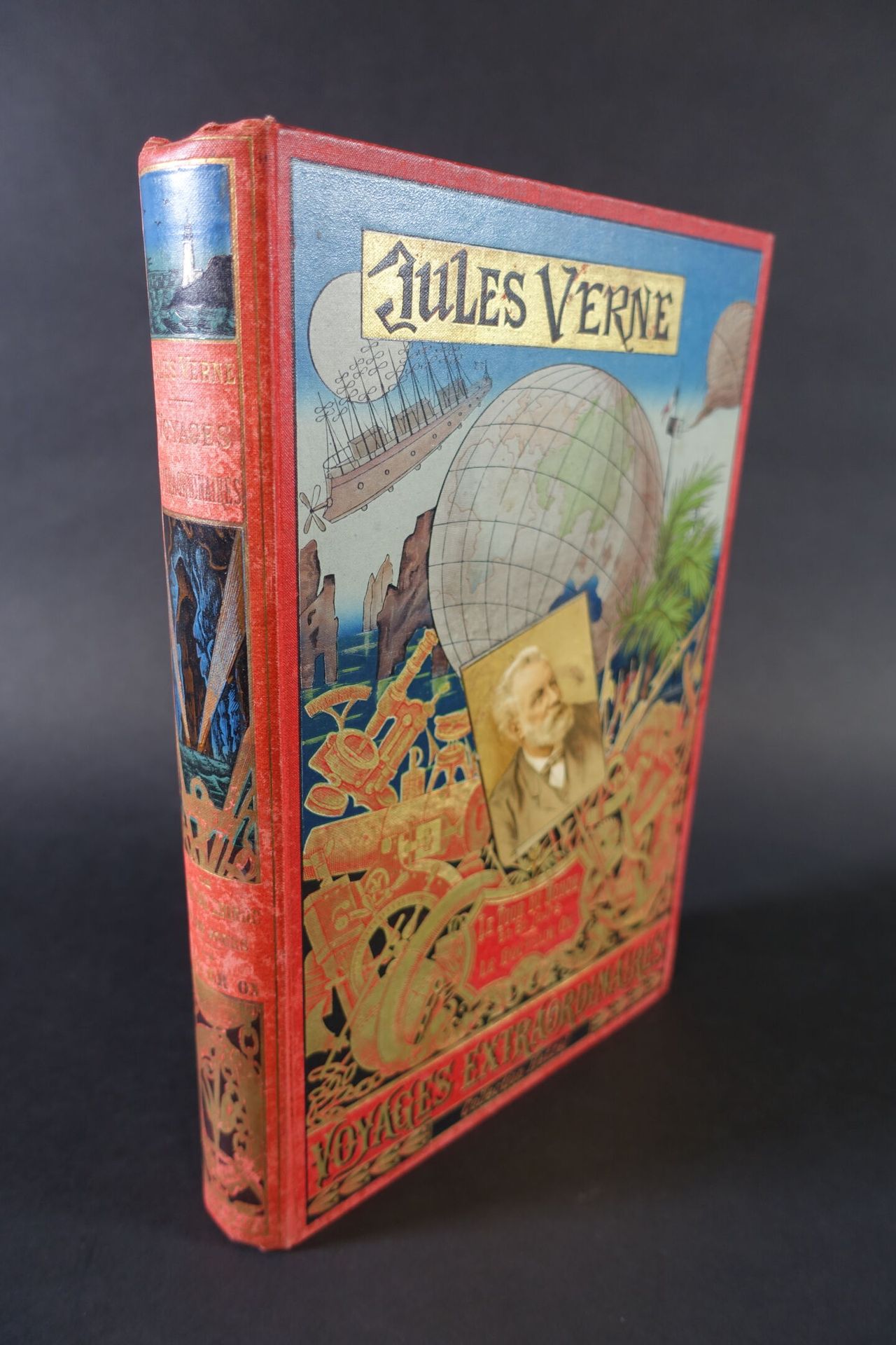 Null Jules VERNE : Le Tour du Monde en 80 Jours. Le Docteur Ox. Paris, Hetzel, s&hellip;