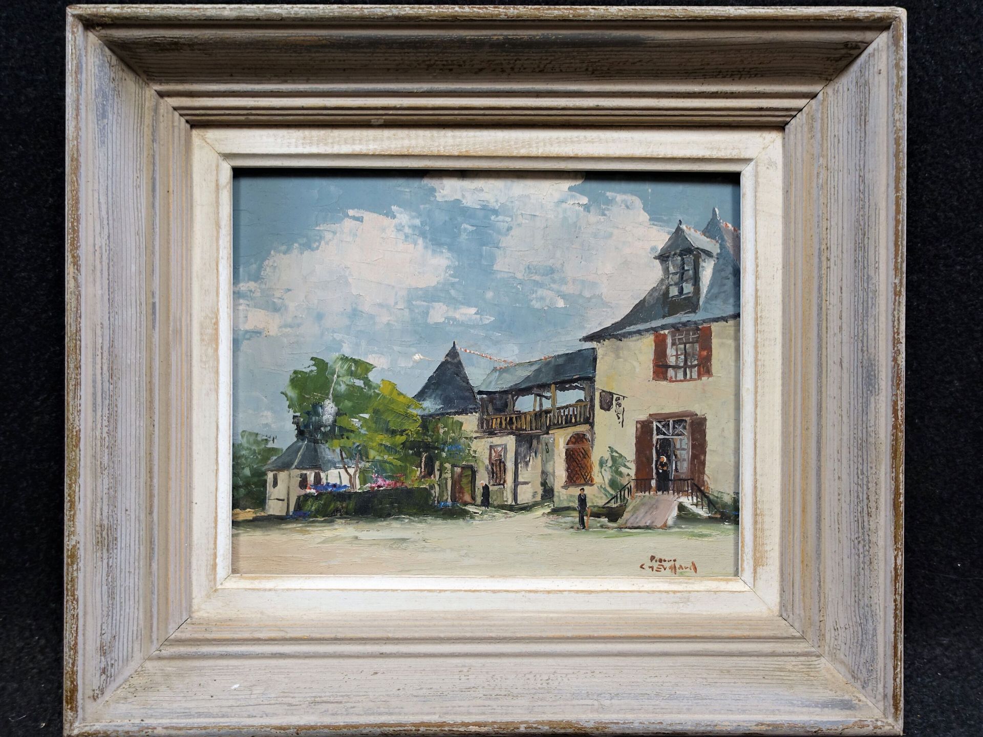 Null CHEVILLARD Pierre (1908-1991): Rennes, old post office, route de Lorient. H&hellip;