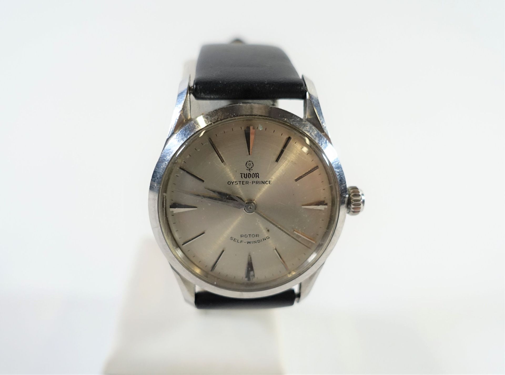 Null TUDOR by ROLEX OYSTER-PRINCE rose logo. Men's steel wristwatch circa 1960, &hellip;