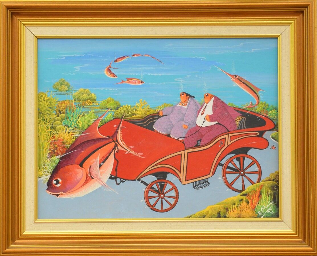Null 布莱斯-安德烈 (1961)

梦想之旅

右下角署名 "Isorel "的油画

30 x 40厘米

带框架