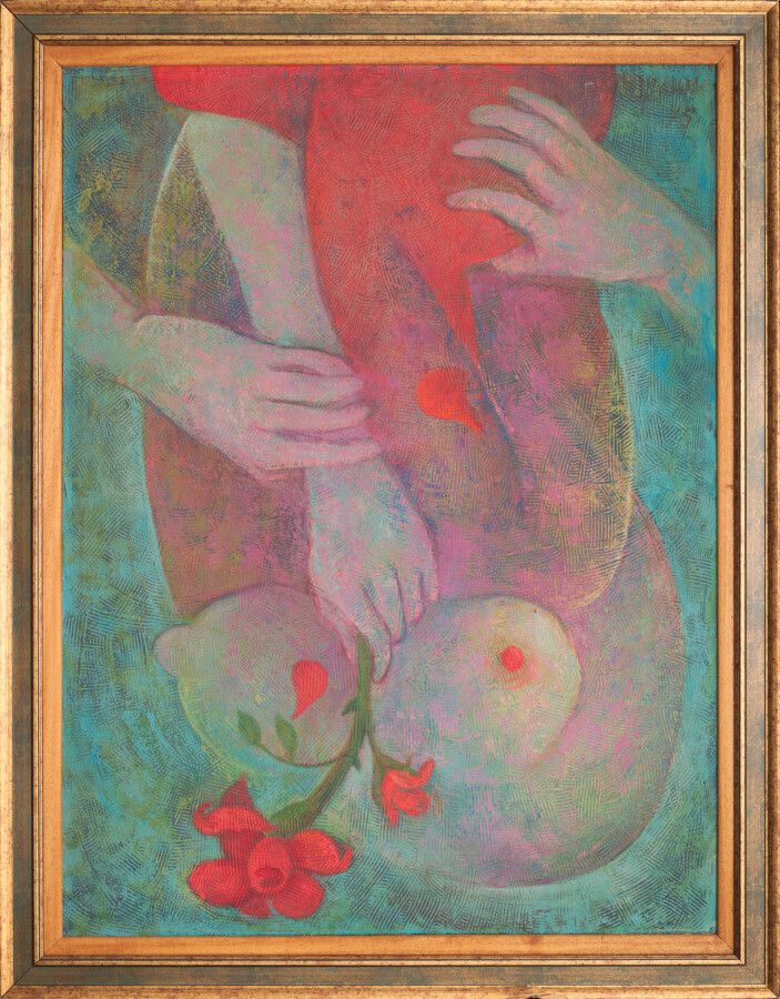 Null 德鲁伊索-罗丝-玛丽 (1933 - 1988)

在梦中

右上角有签名的布面油画

80 x 60厘米

带框架