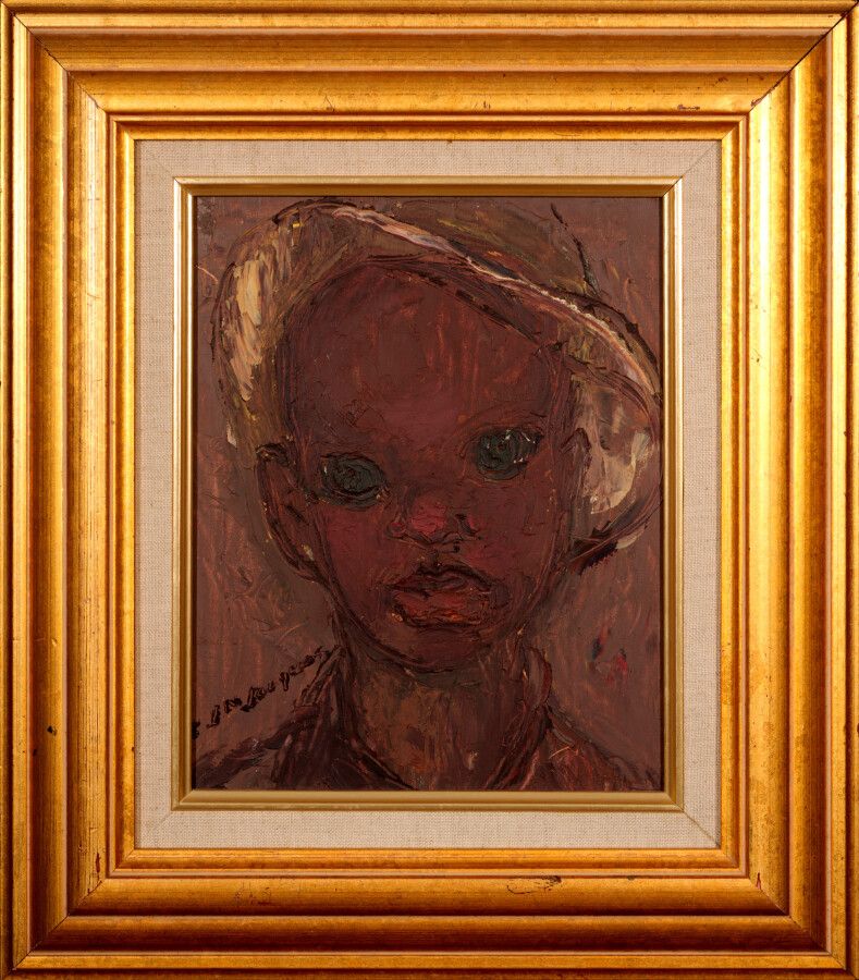 Null 让-雅克-卡洛 (1943 - 1990)

亚琴的肖像

左下角签名的伊索尔油彩

25 x 20 厘米

带框架