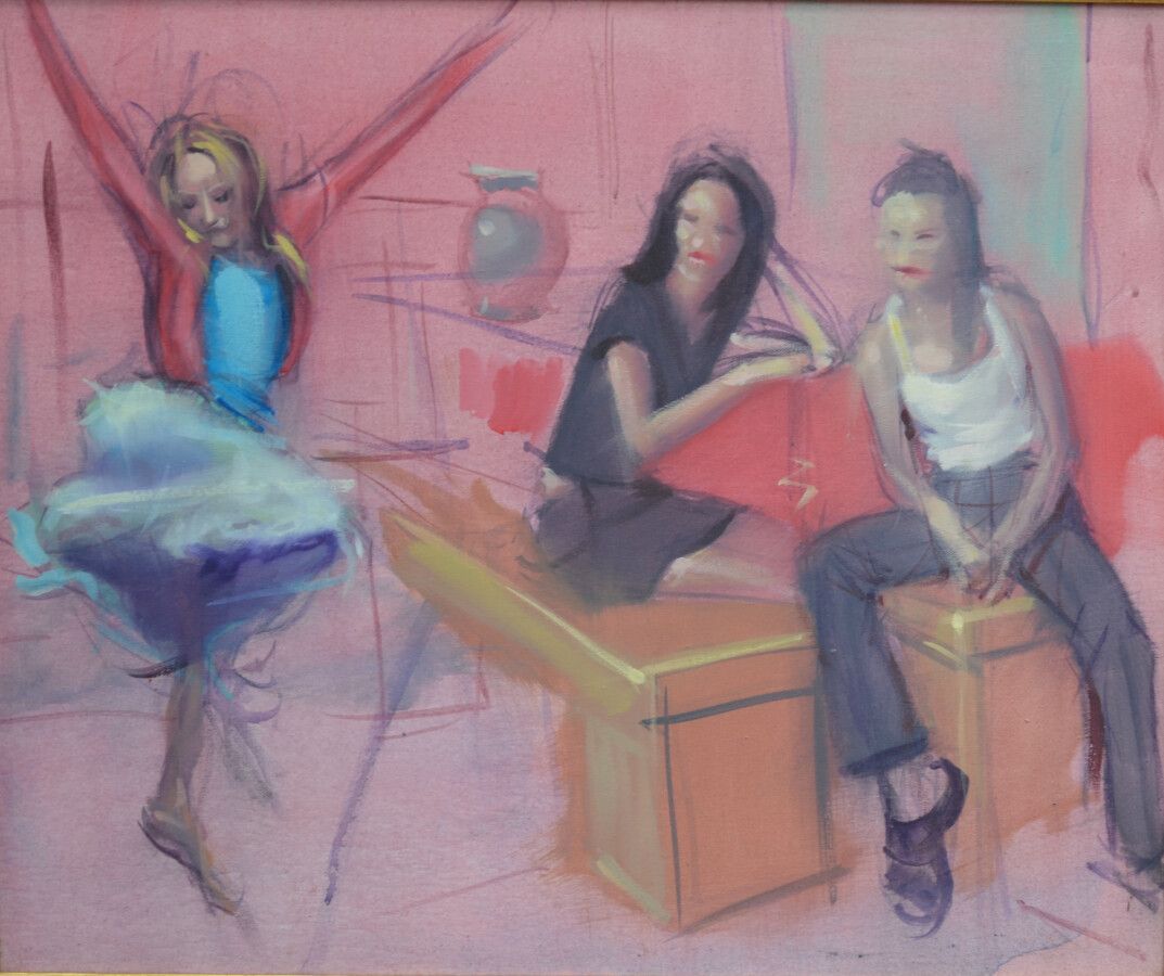Null Contemporary school

Dancers

Oil on canvas

54,5 x 66 cm