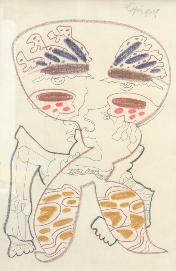Null Charles LAPICQUE (1898-1988)

Figura, 1973

Grafito y lápiz graso, firmado &hellip;
