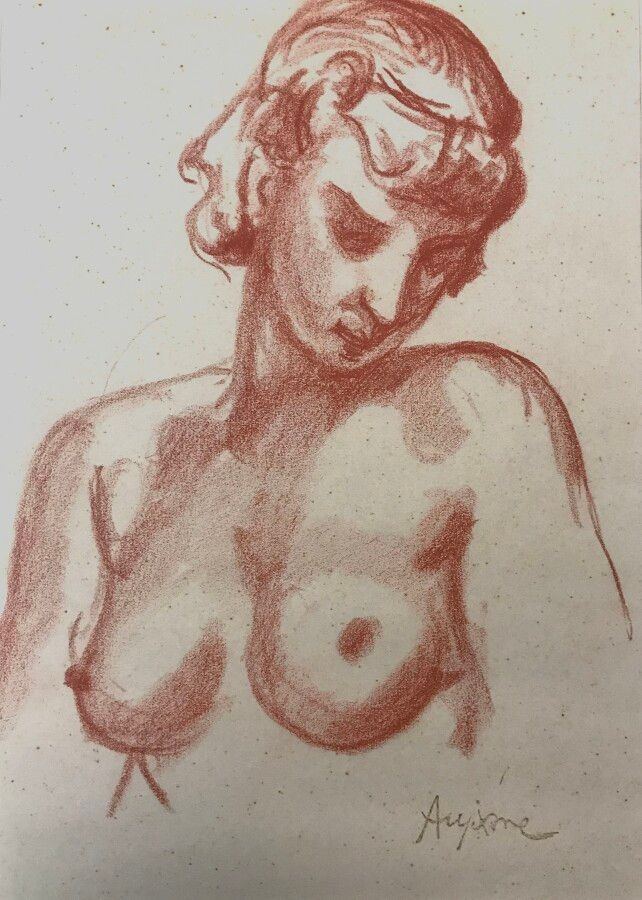 Null JEAN AUJAME (1905-1965)

Untitled

Sanguine on paper stamped by the studio &hellip;