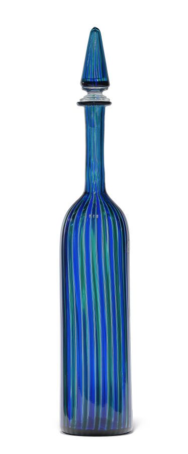 Null Gio PONTI (Italie, 1891-1979) pour VENINI
Bouteille « MORANDIANE » en verre&hellip;