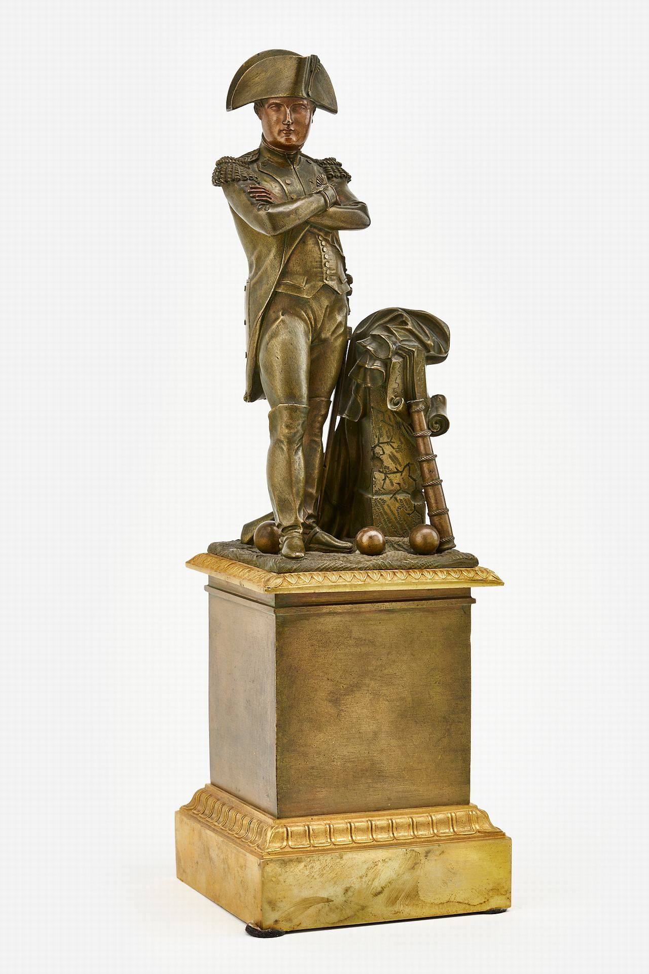 Französischer Bildhauer Prima metà del XIX secolo Napoleone Bonaparte in piedi, &hellip;