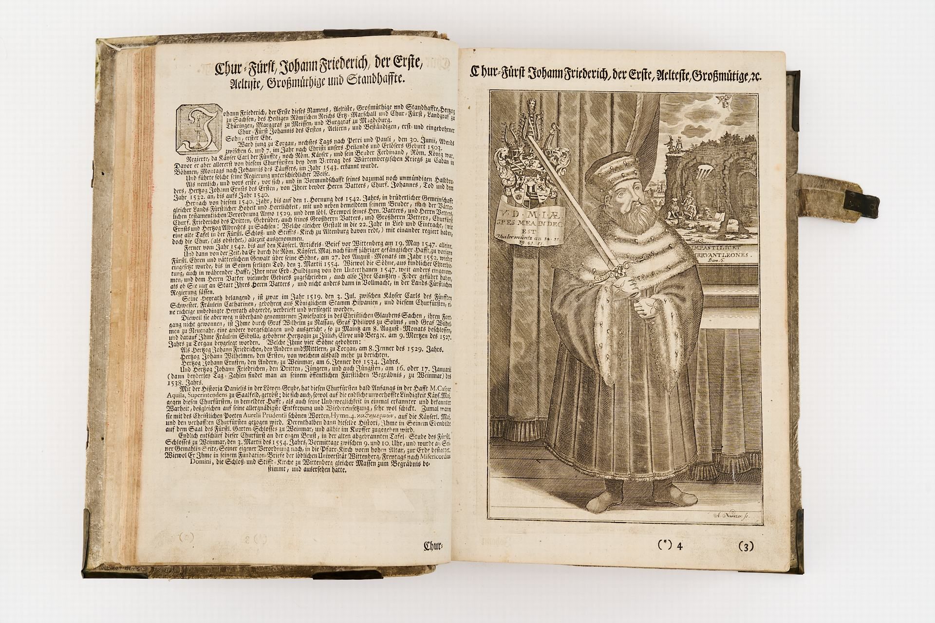 Biblia Germanica Nuremberg, Johann Andreas Endter, 1747. 20 gravures à pleine pa&hellip;