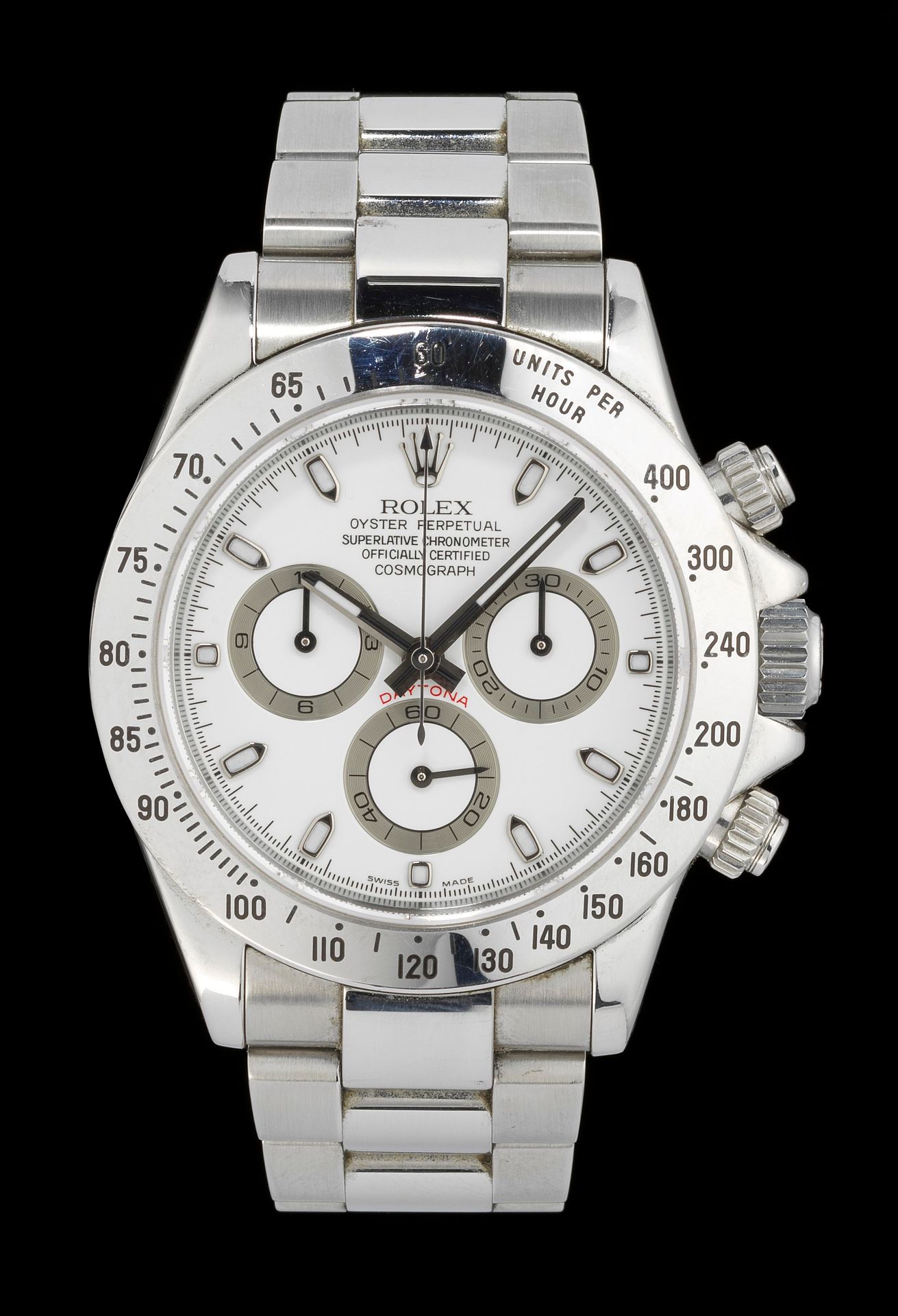 Null Rolex, Daytona, Cosmograph, montre-bracelet chronographe automatique
Cadran&hellip;