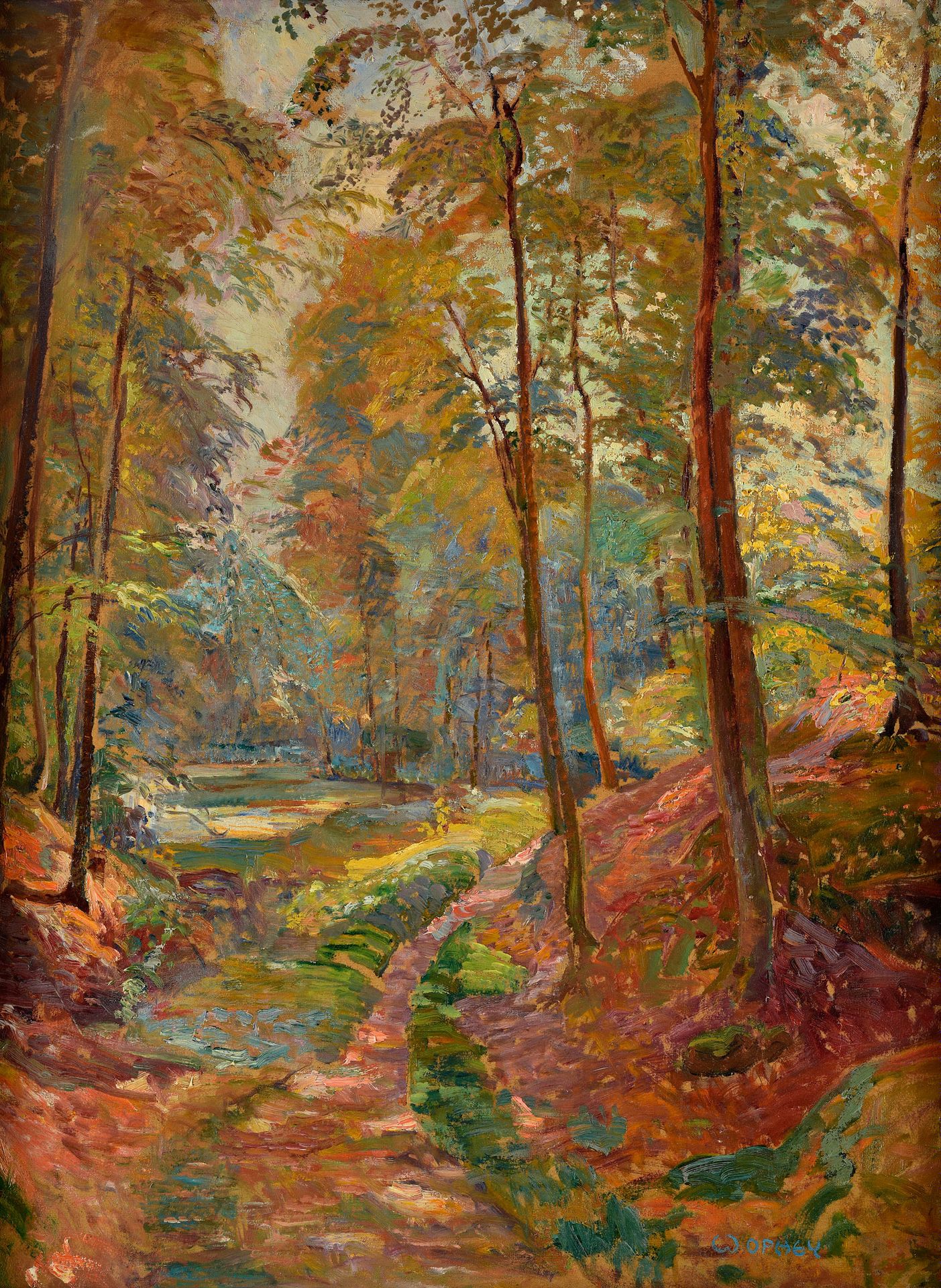 Ophey, Walter Ophey, Walter 1882 Eupen - 1930 Düsseldorf
Paysage d'automne vers &hellip;