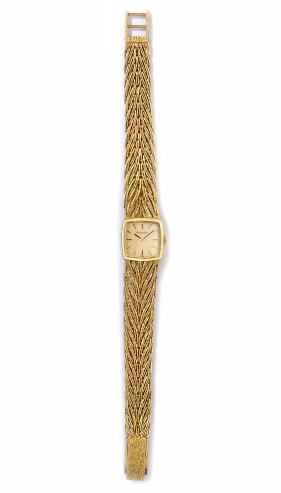 Damenarmbanduhr von IWC Ladies' wristwatch by IWC
750 gold case and bracelet, l &hellip;