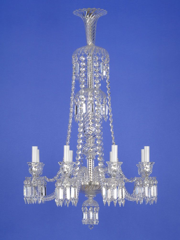 Deckenleuchter der Manufaktur Baccarat 20. Jhdt. Ceiling chandelier from the Bac&hellip;