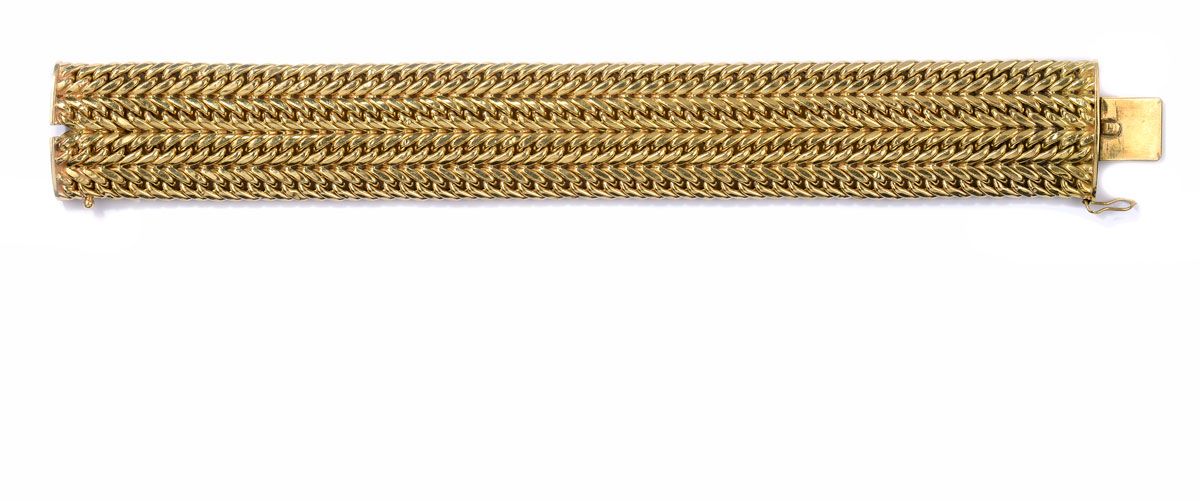 Armband Armband
750-Gold, L 20 cm, 45,5 g.