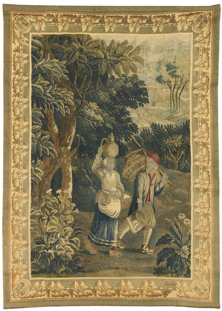 Tapisserie sogn. Teniers-Tapisserie Tapestry so-called Teniers tapestry Flemish &hellip;