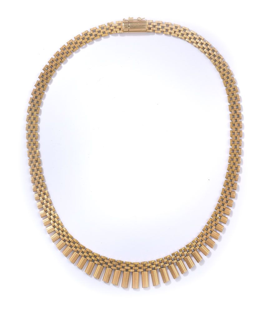 Collier Collier
Or 750, L 44 cm, 32,5 g.