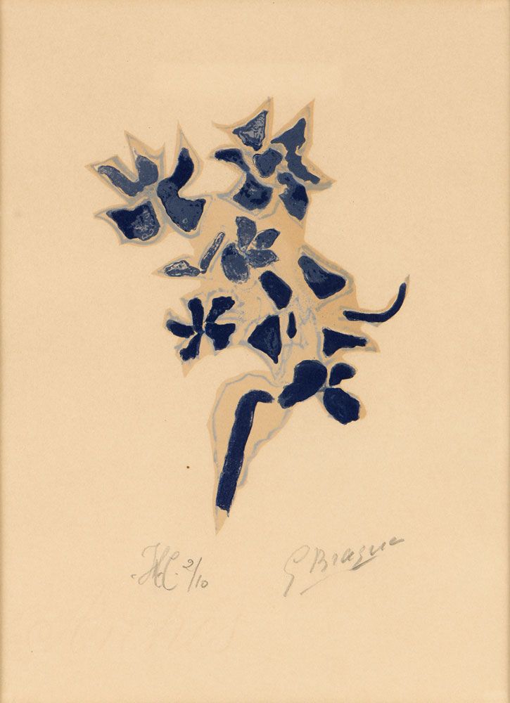 Braque, Georges Braque, Georges 1882 Argenteuil - 1963 Paris
Giroflée bleue, 196&hellip;
