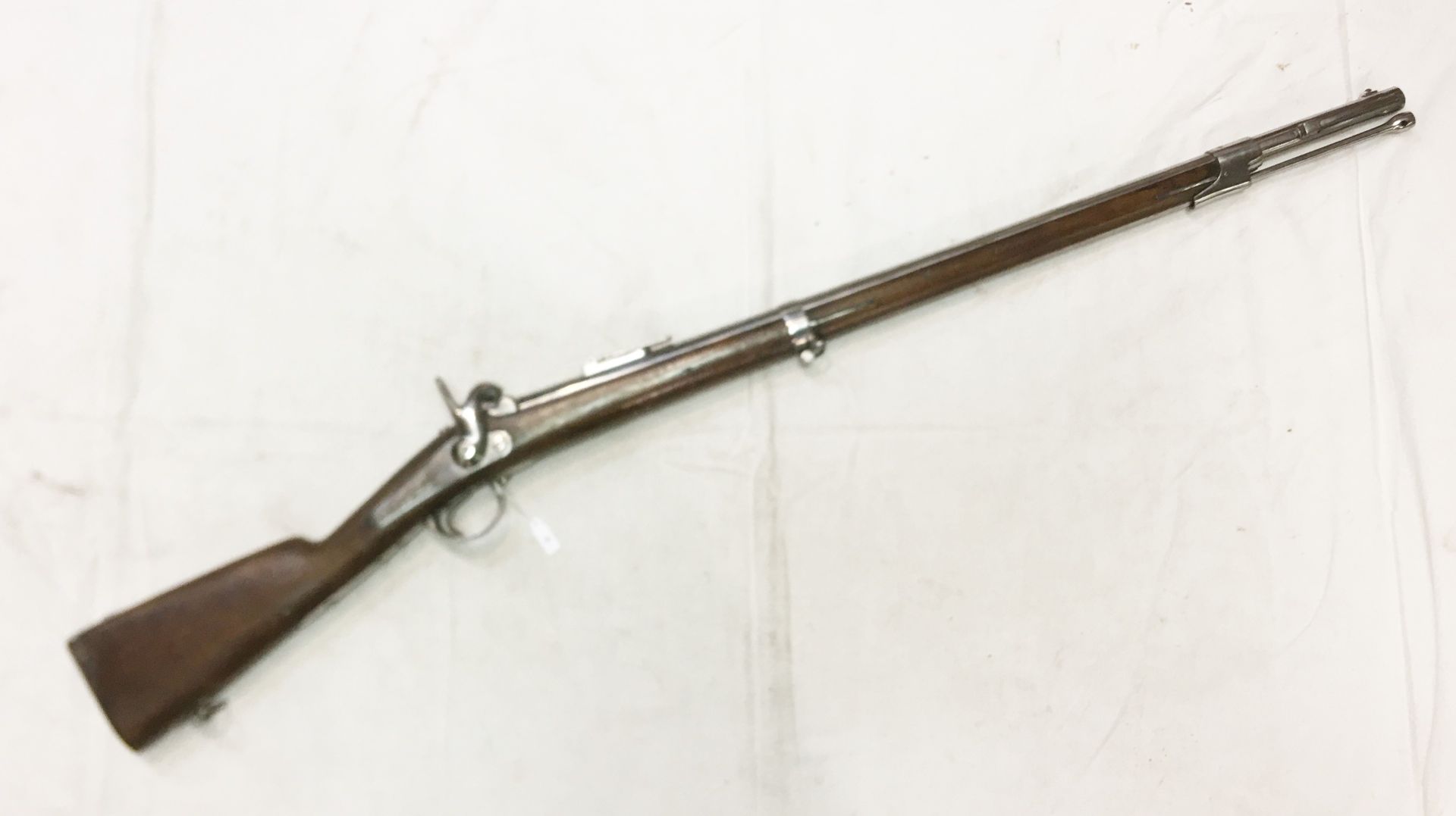 Null Rifle of Hunter model 1859 - lock with the Pontcharra Imperial Manufacture &hellip;