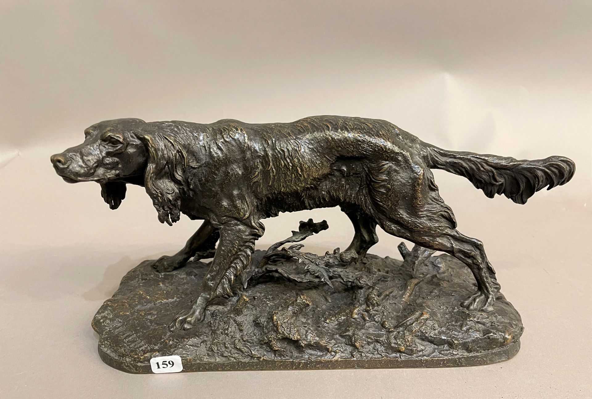 Null MENE Pierre Jules (1810-1879) :

" chien de chasse à l'arrêt " sujet en bro&hellip;