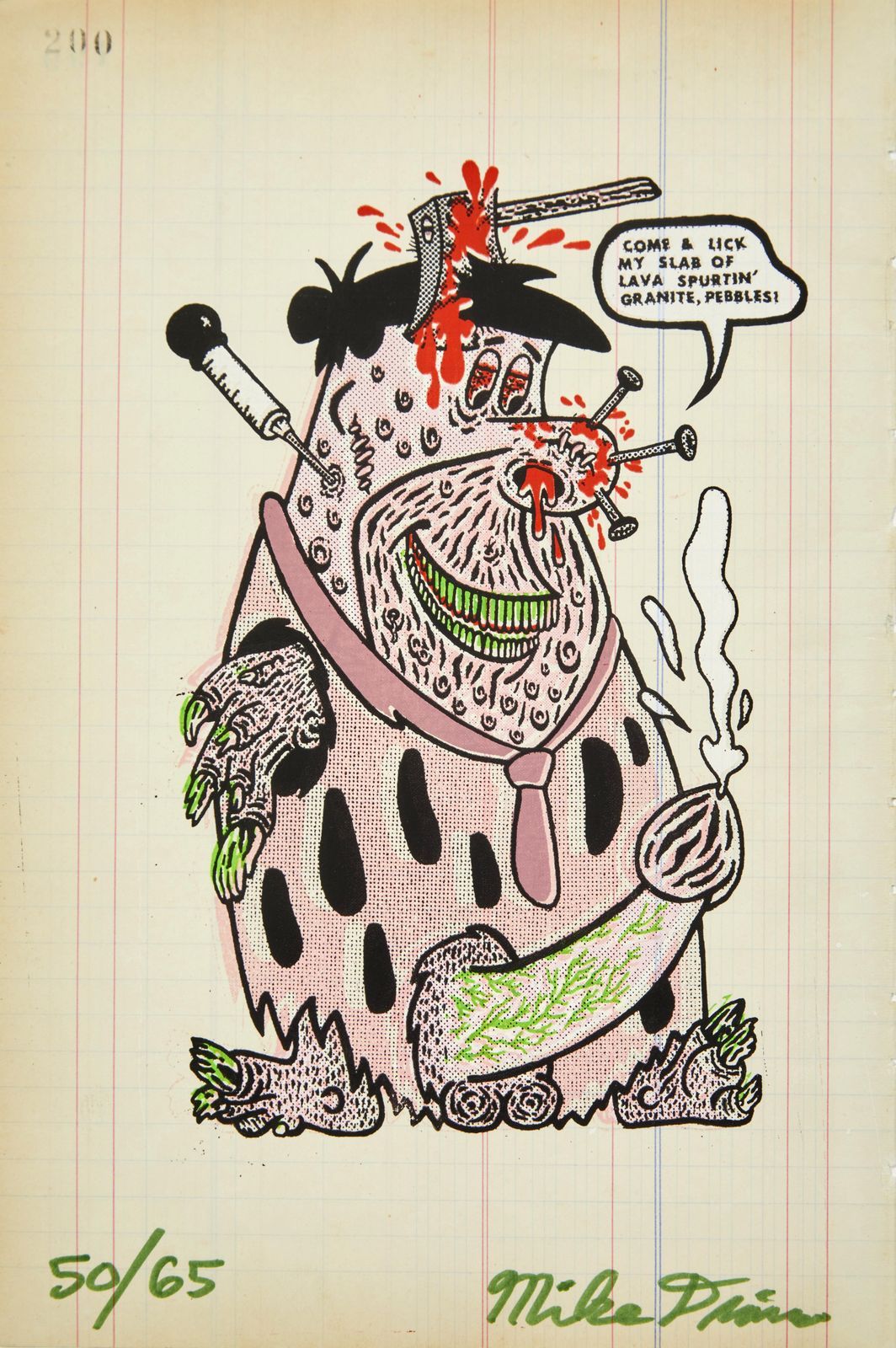 Null 21 Mike DIANA (né en 1969)

Milk Bone et Fred

Deux sérigraphies sur papier&hellip;