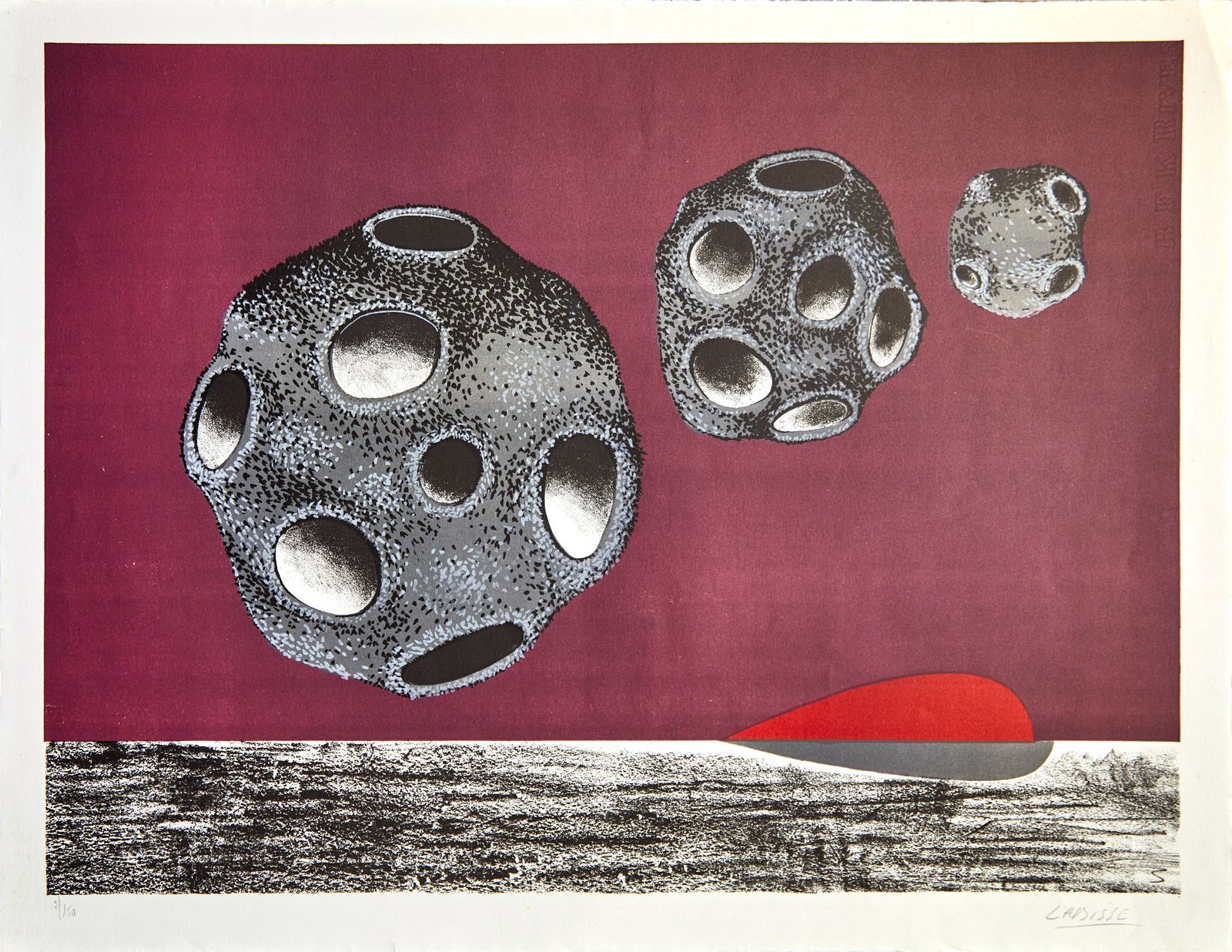 Null 2-Félix LABISSE (1905-1982)

Les météorites, circa 1965

Lithographie en co&hellip;