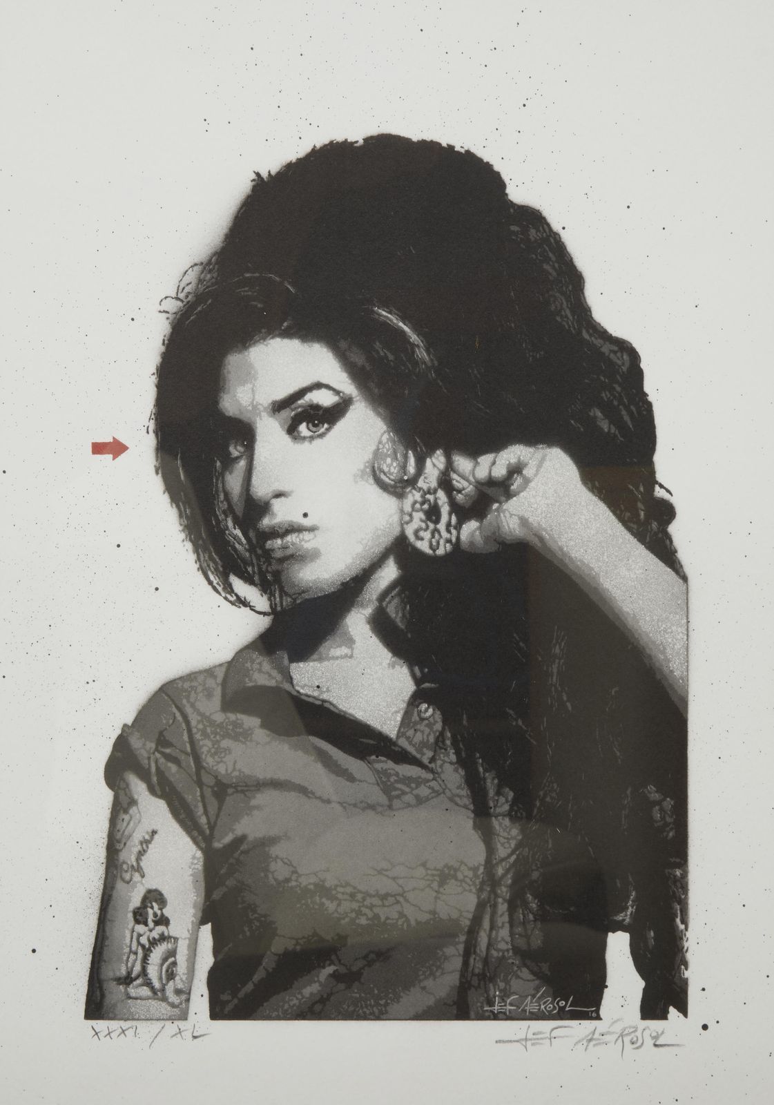 Null 27-Jef AEROSOL (né en 1957)

Amy Winehouse

Digigraphie sur papier, signée &hellip;