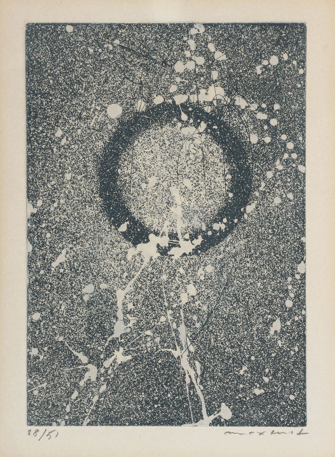 Null 41-Max ERNST (1891-1976)

Printemps du ciel, 1963 

Aquatinte et eau-forte &hellip;