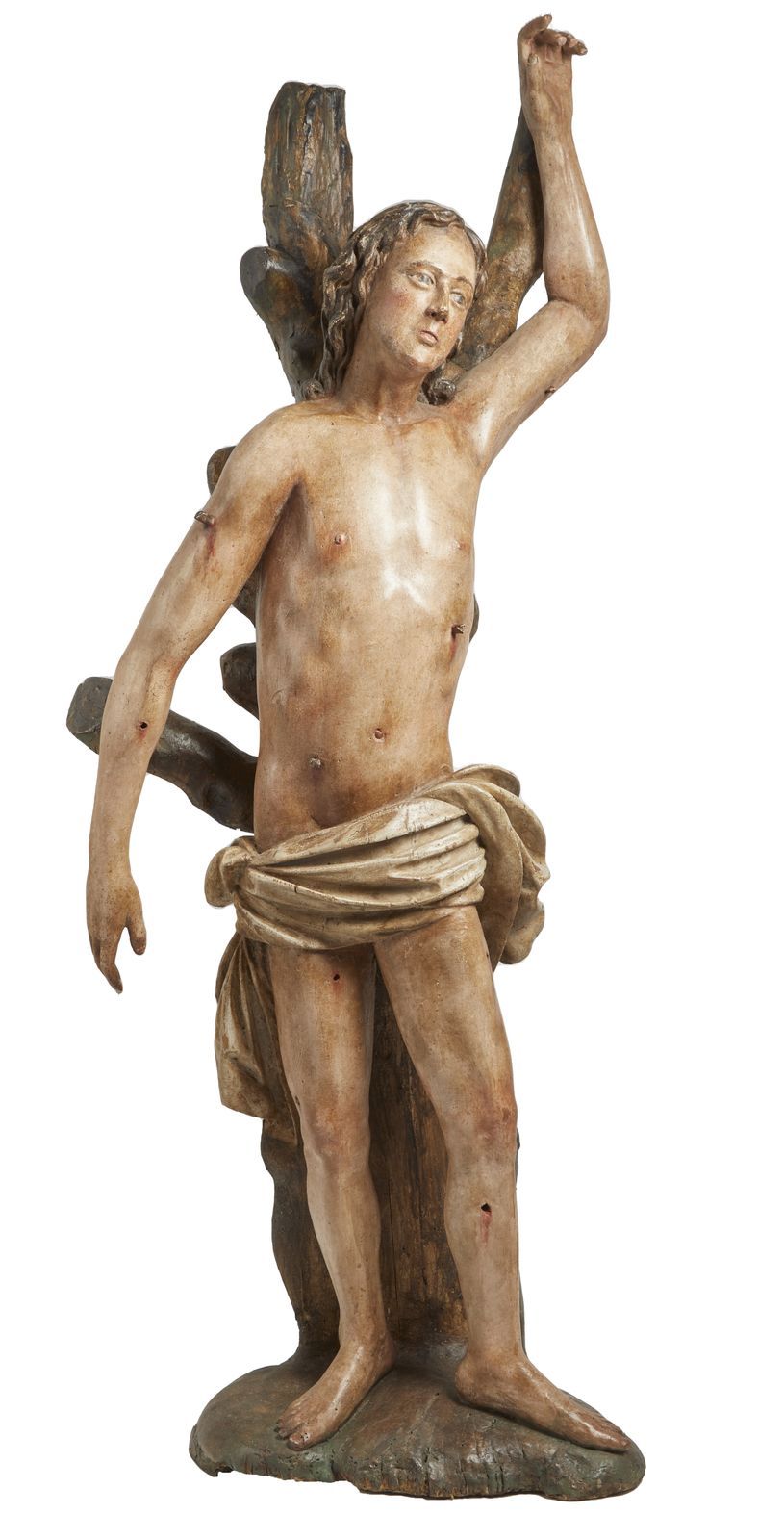 Null 254-Saint Sebastien

Sculpture en bois patiné

Fin XVIIème

H:157 cm

Etat &hellip;
