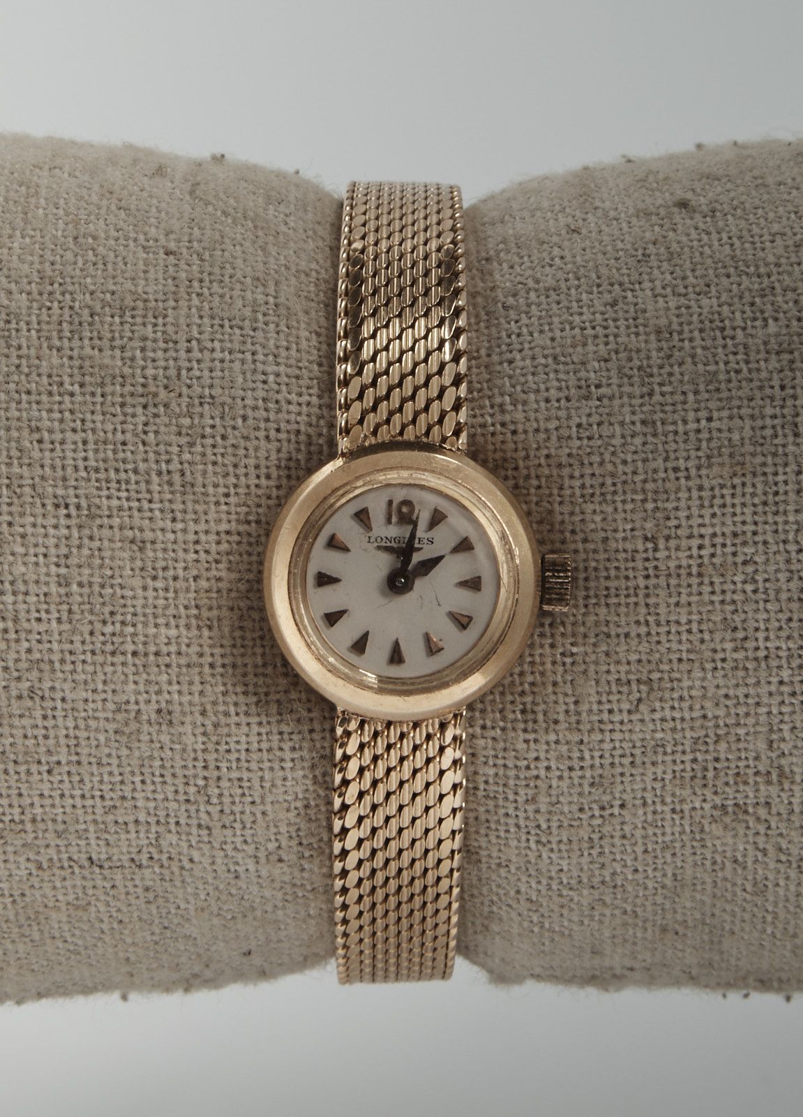 Null 270 LONGINES : montre de dame en or jaune, poignet environ 15 cm, poids 30,&hellip;