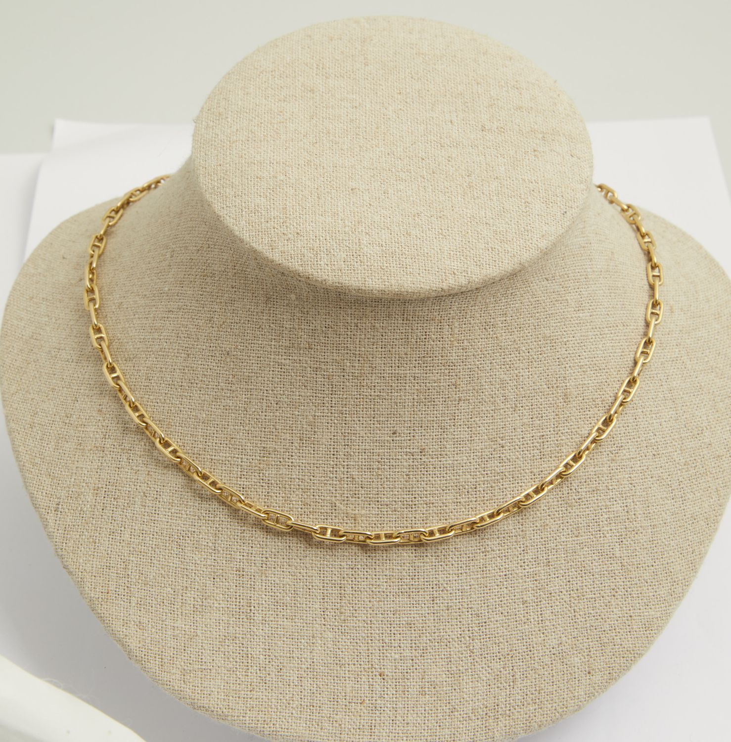 Null 80 Yellow gold marine mesh necklace


31.2g
