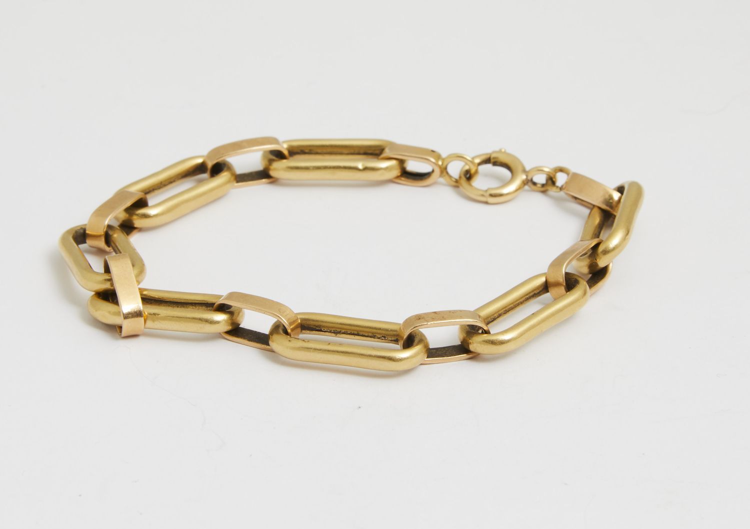 Null 294 MELLERIO: Gold bracelet with alternating horse link, signed and numbere&hellip;