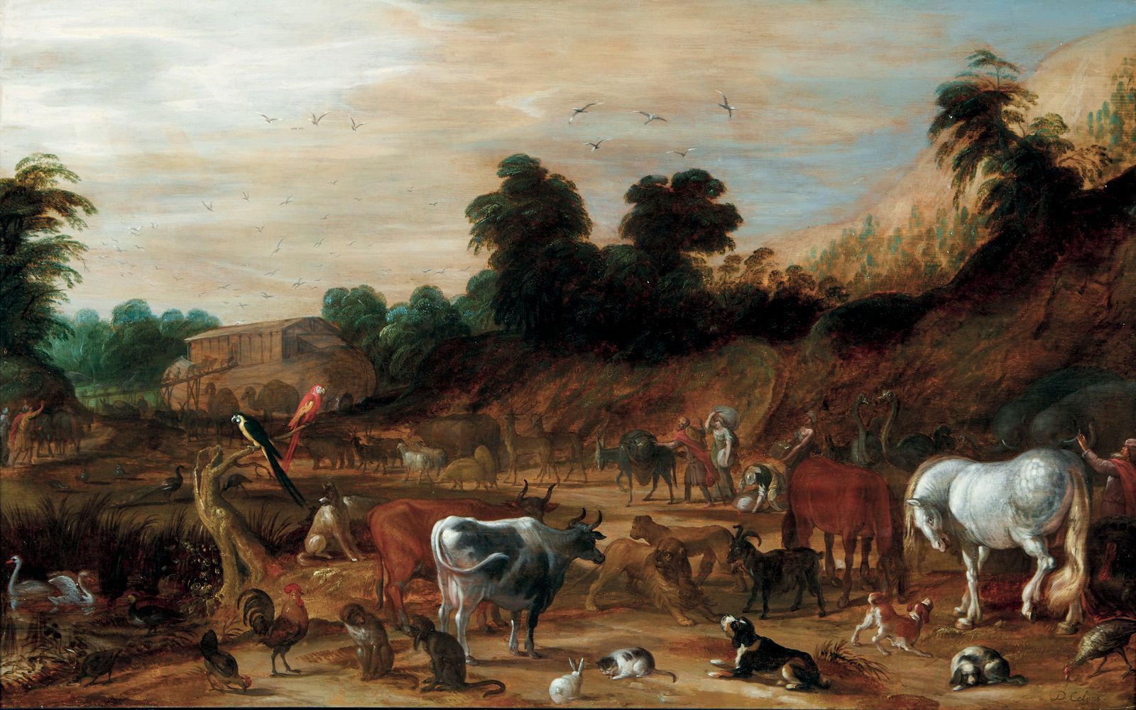 Null 332 David COLIJNS (Rotterdam 1582 circa - 1664/66)

Gli animali dell'Arca d&hellip;