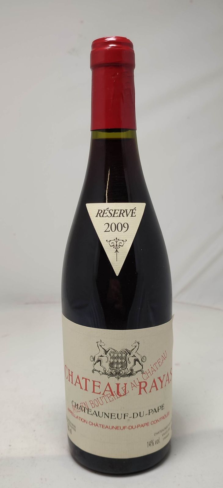 Null 1 B CHÂTEAU RAYAS rosso. Chateauneuf-du-Pape 2009