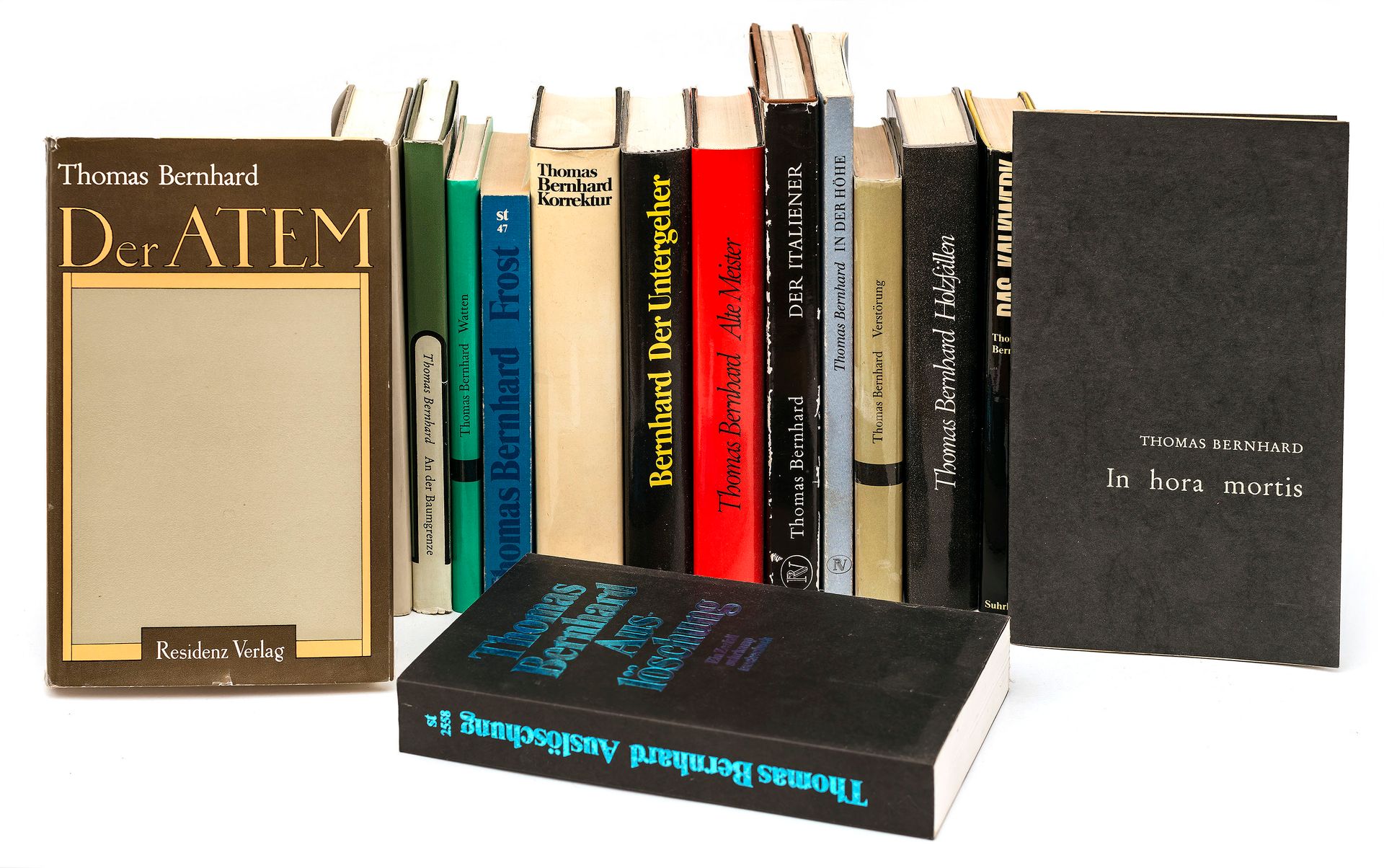 Bernhard, Thomas Bernhard, Thomas (1931-1989). 15 titres en 15 volumes, dont 11 &hellip;