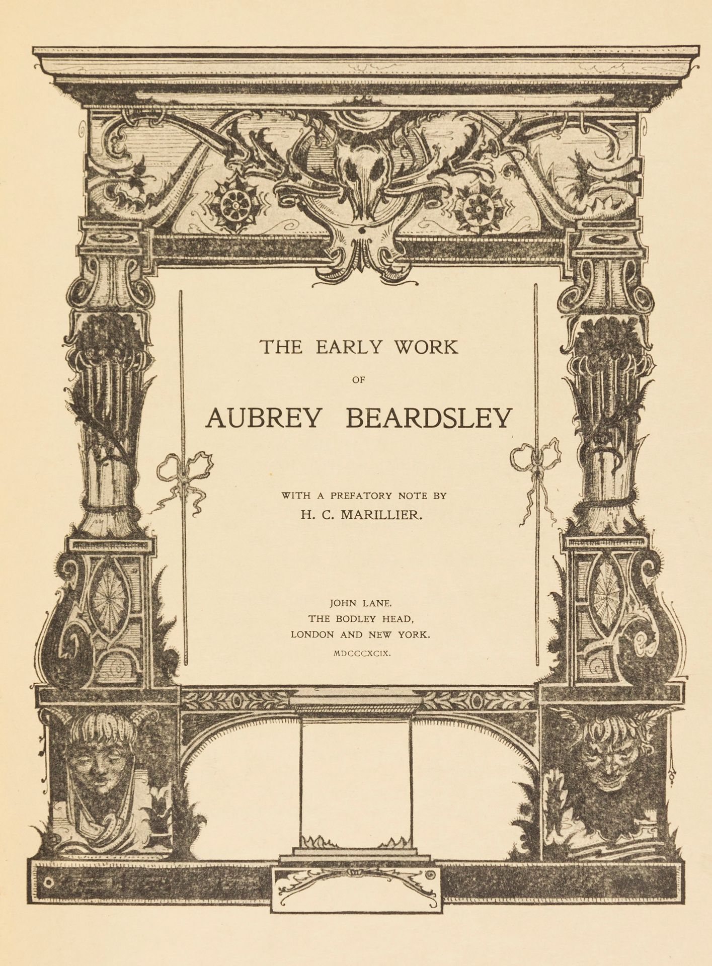 Beardsley. – The Early Work Beardsley. -Les premiers travaux d' Aubrey Beardsley&hellip;